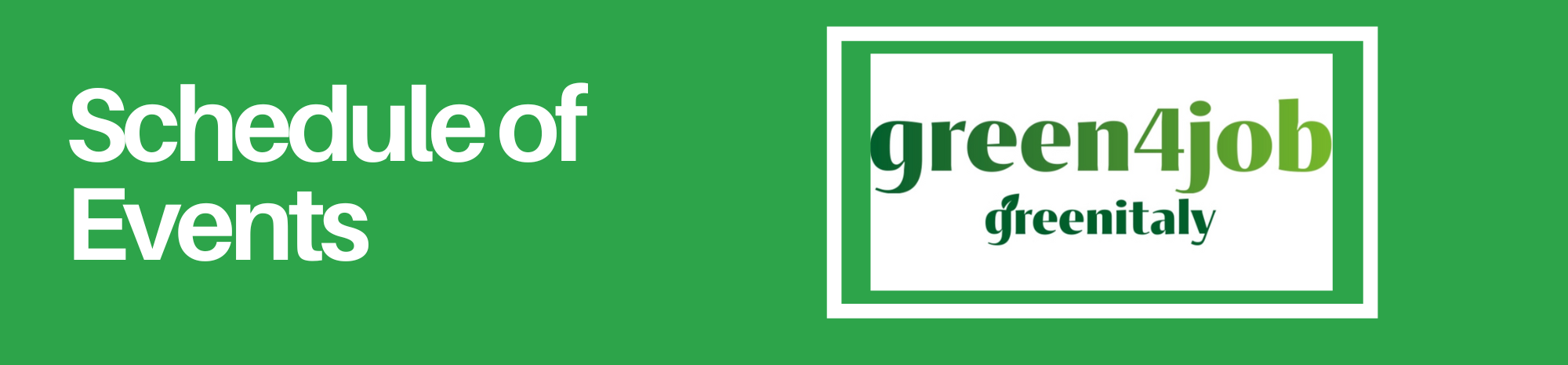 Green4job event